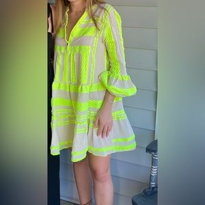 Sofia neon Tori dress